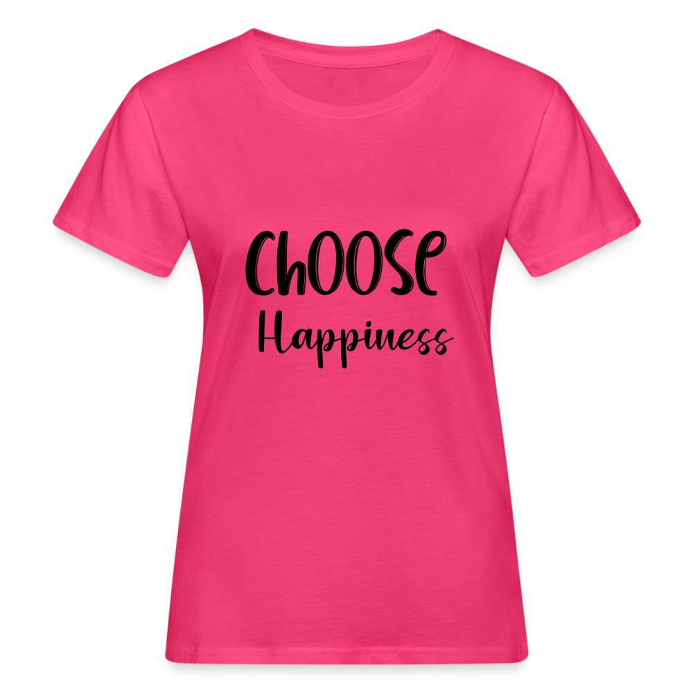 Women's Organic T-Shirt - neon pink