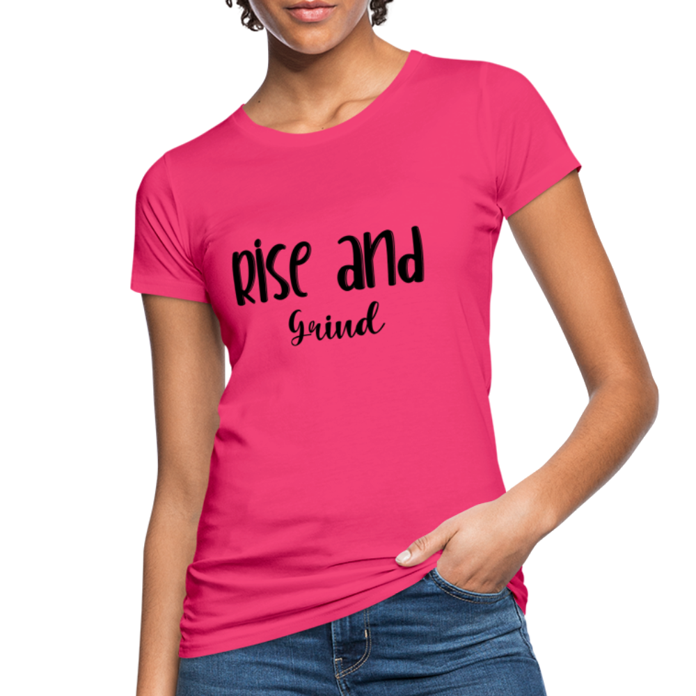 Women's Organic T-Shirt - neon pink