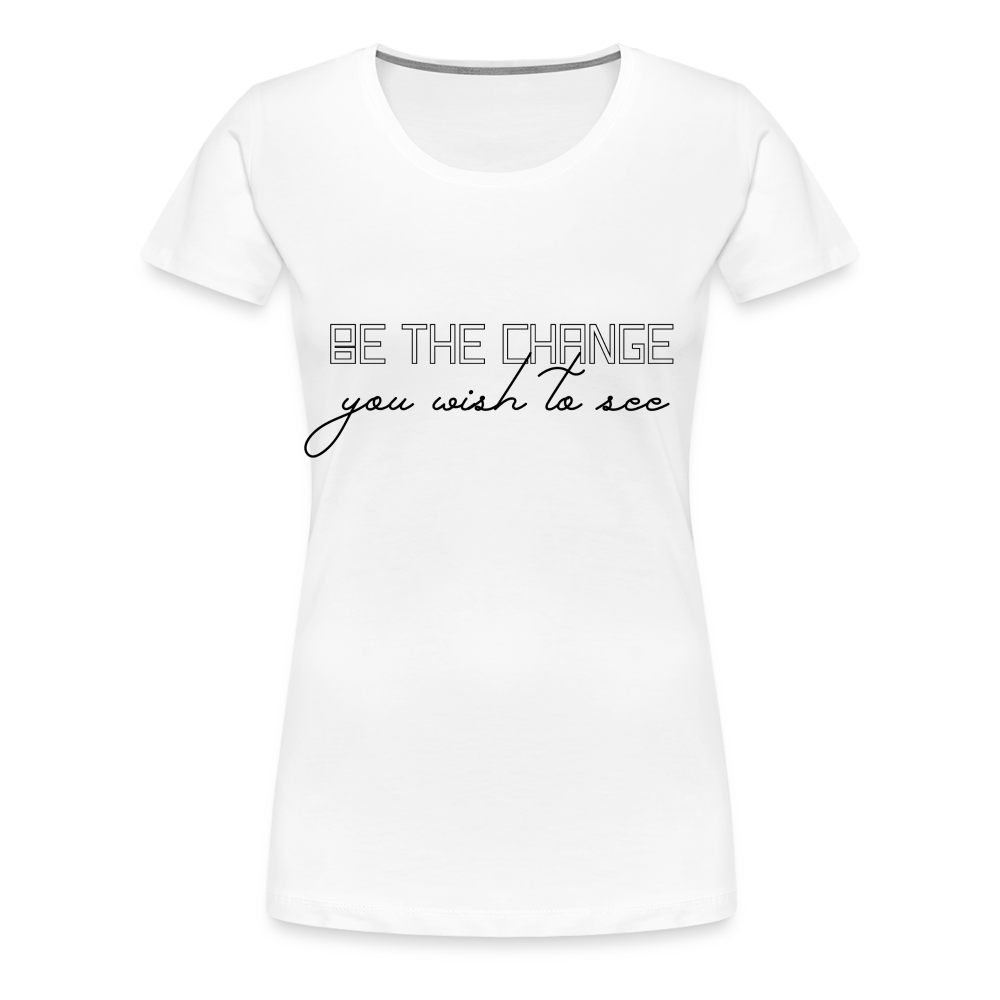 Women’s Premium T-Shirt - white