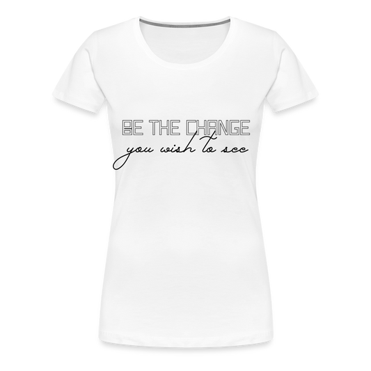 Women’s Premium T-Shirt - white