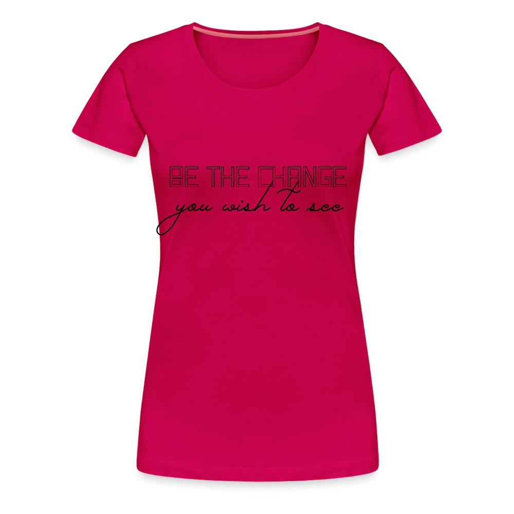 Women’s Premium T-Shirt - dark pink