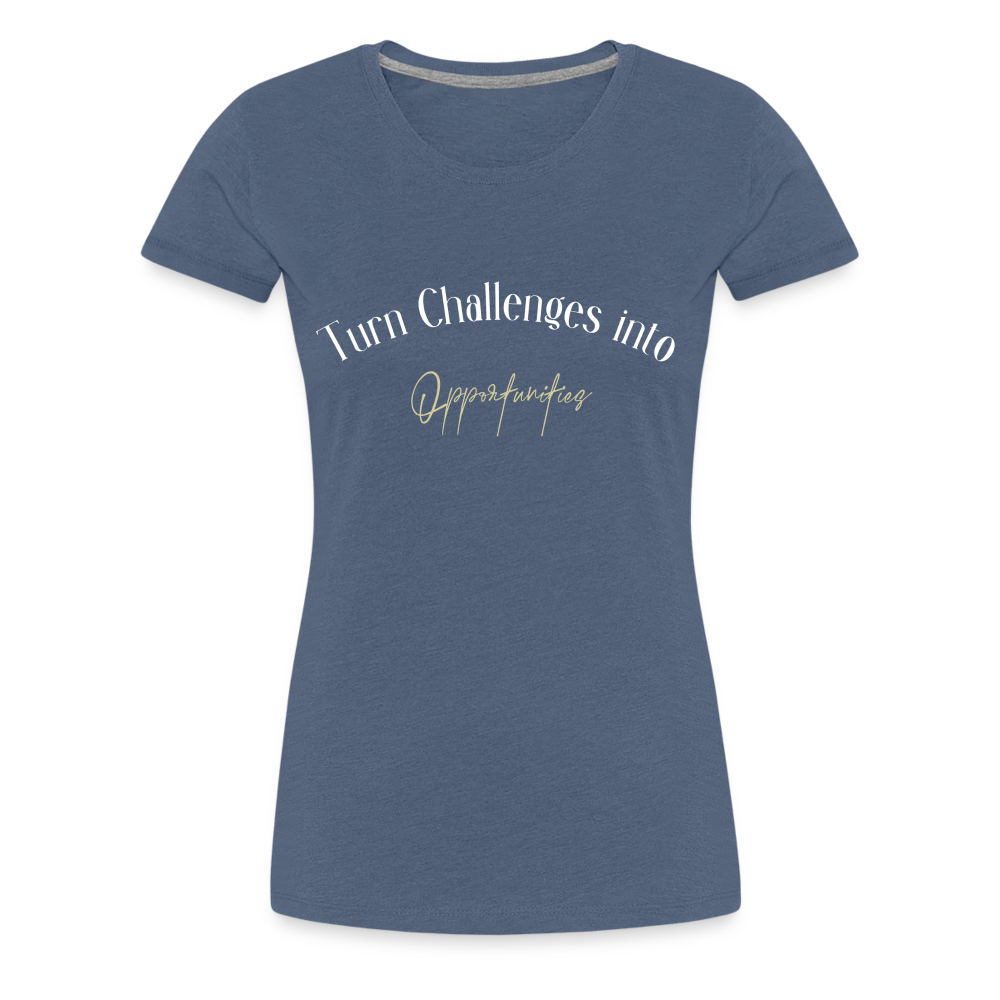 Women’s Premium T-Shirt - heather blue