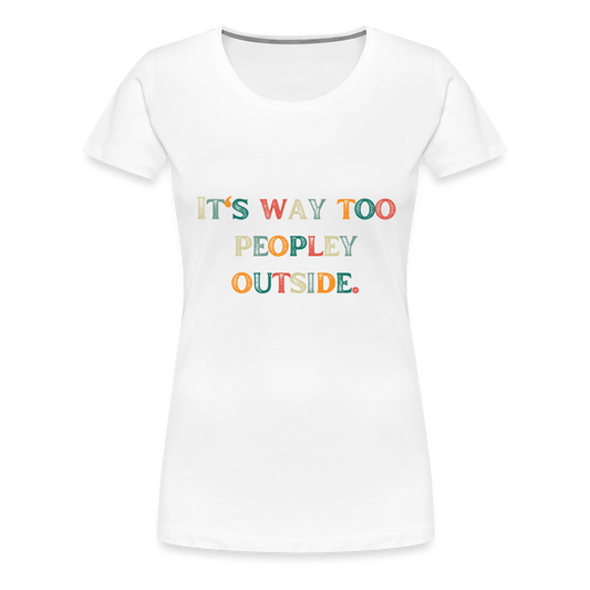 Women’s Premium T-Shirt - white